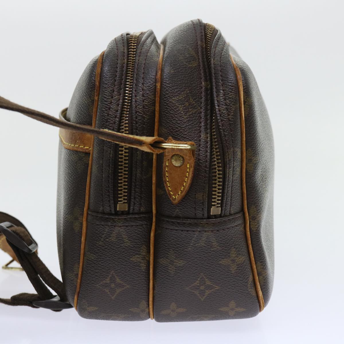 LOUIS VUITTON Monogram Reporter PM Shoulder Bag M45254 LV bs8178
