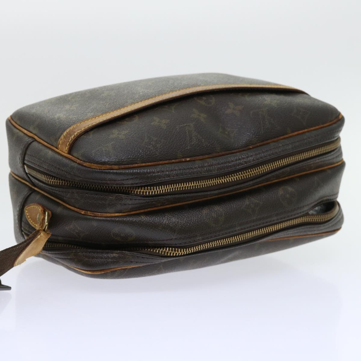 LOUIS VUITTON Monogram Reporter PM Shoulder Bag M45254 LV bs8178