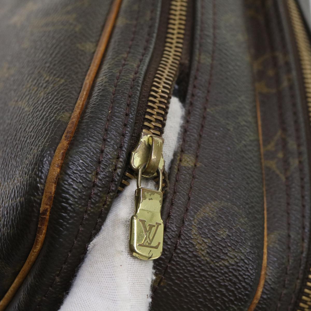 LOUIS VUITTON Monogram Reporter PM Shoulder Bag M45254 LV bs8178
