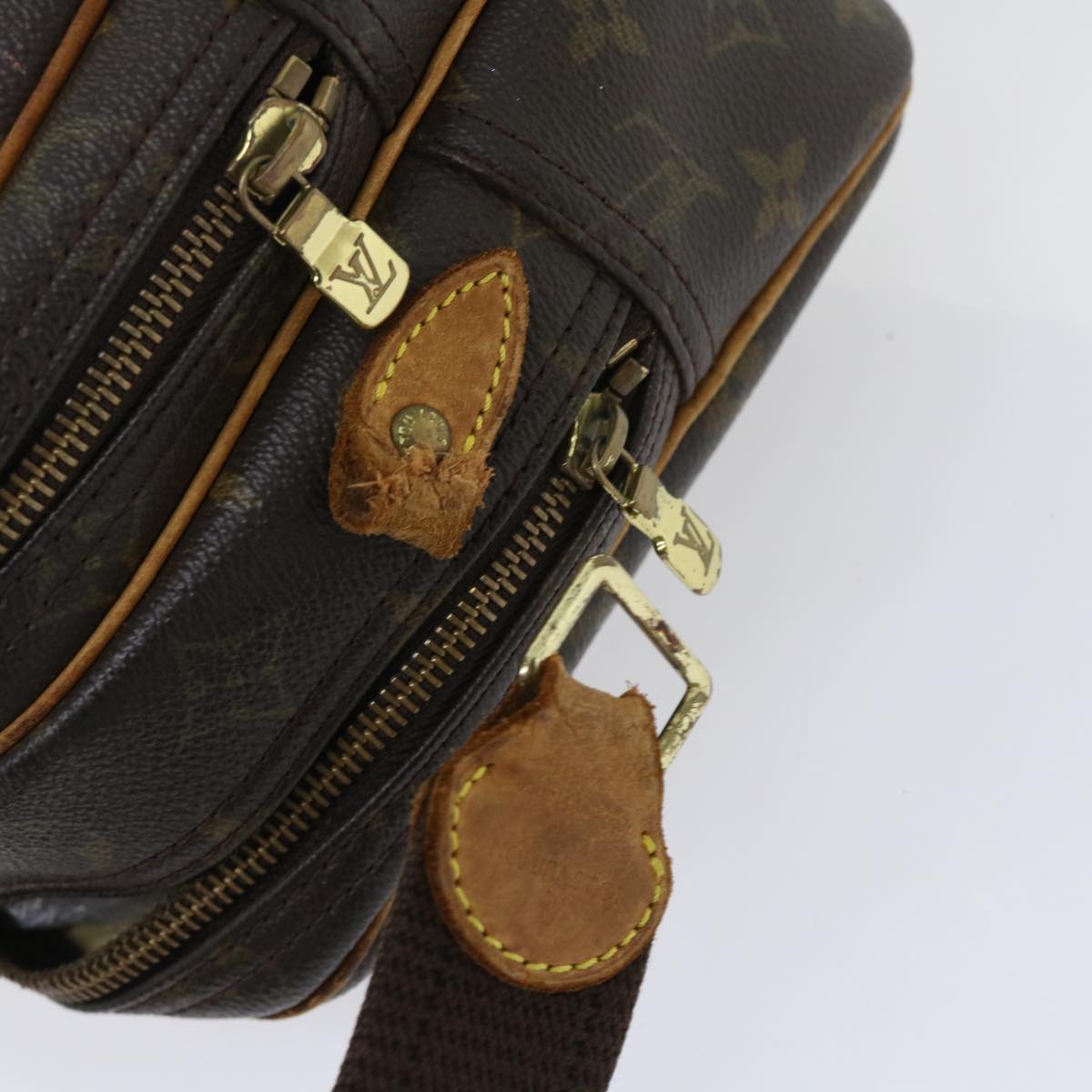 LOUIS VUITTON Monogram Reporter PM Shoulder Bag M45254 LV bs8178