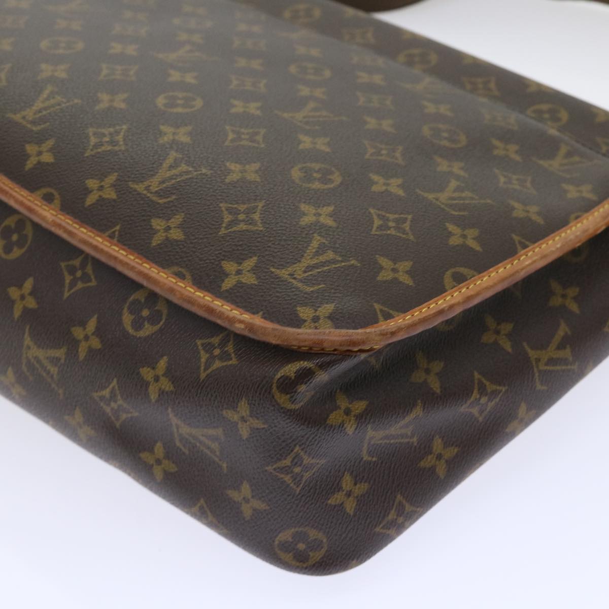 LOUIS VUITTON Monogram Gibeciere GM Shoulder Bag M42246 LV bs8180