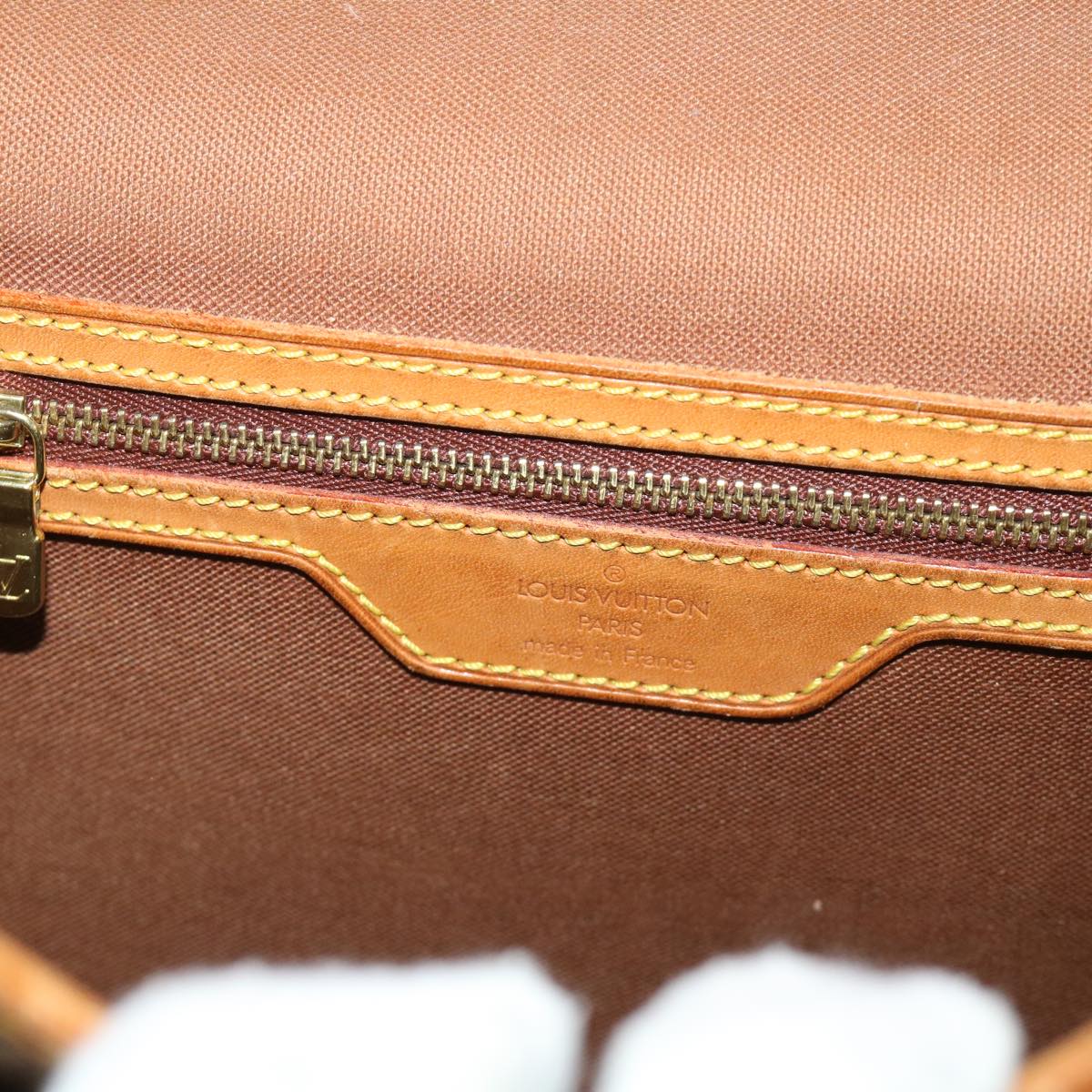 LOUIS VUITTON Monogram Gibeciere GM Shoulder Bag M42246 LV bs8180