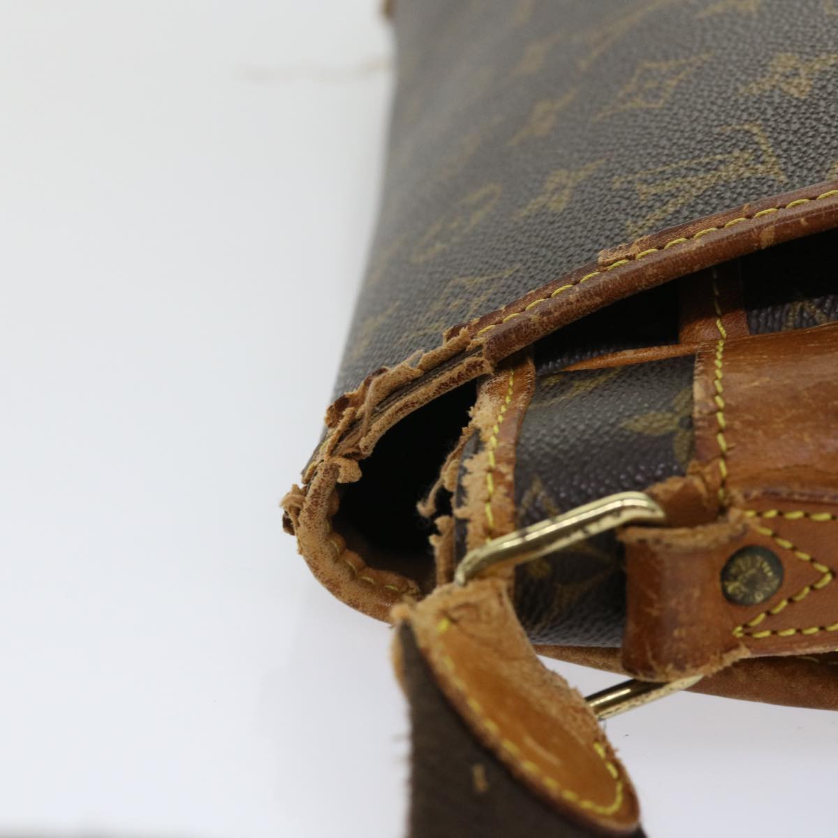 LOUIS VUITTON Monogram Gibeciere GM Shoulder Bag M42246 LV bs8180