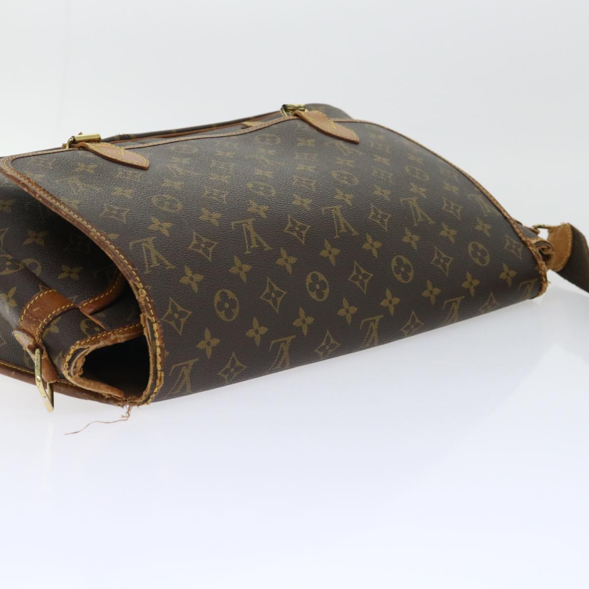 LOUIS VUITTON Monogram Gibeciere GM Shoulder Bag M42246 LV bs8180