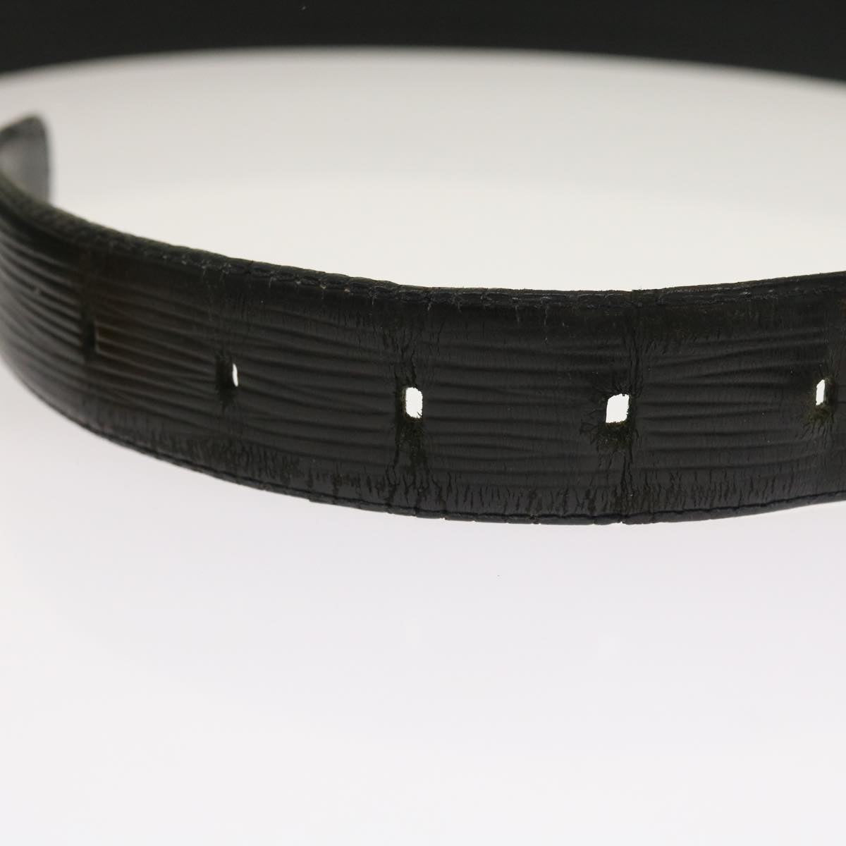 LOUIS VUITTON Monogram Multicolor Epi Belt 2Set White Black LV bs8257