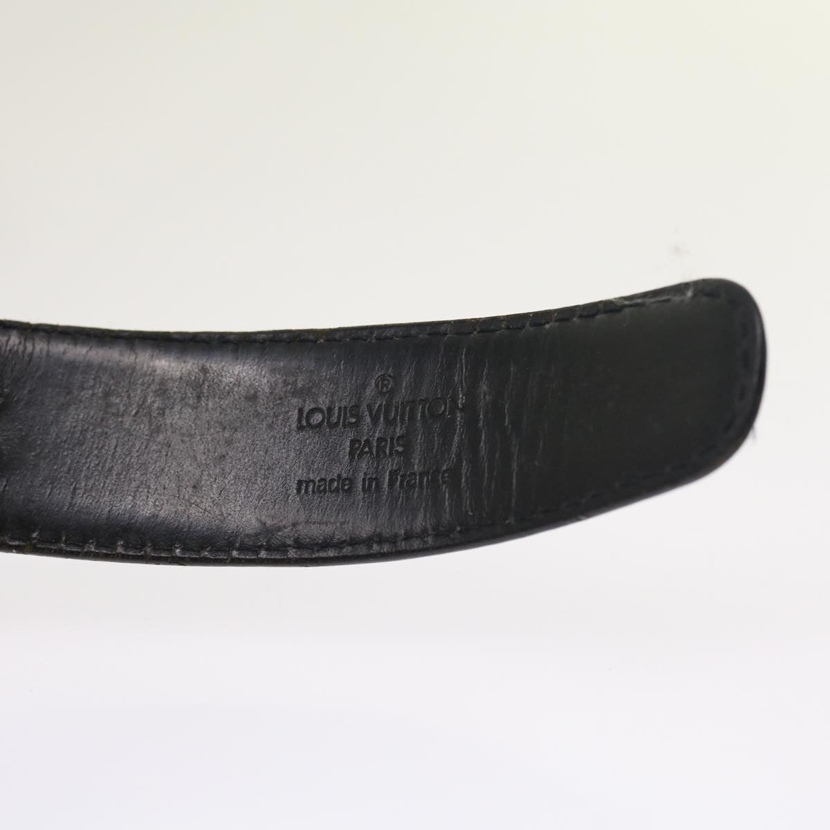 LOUIS VUITTON Monogram Multicolor Epi Belt 2Set White Black LV bs8257