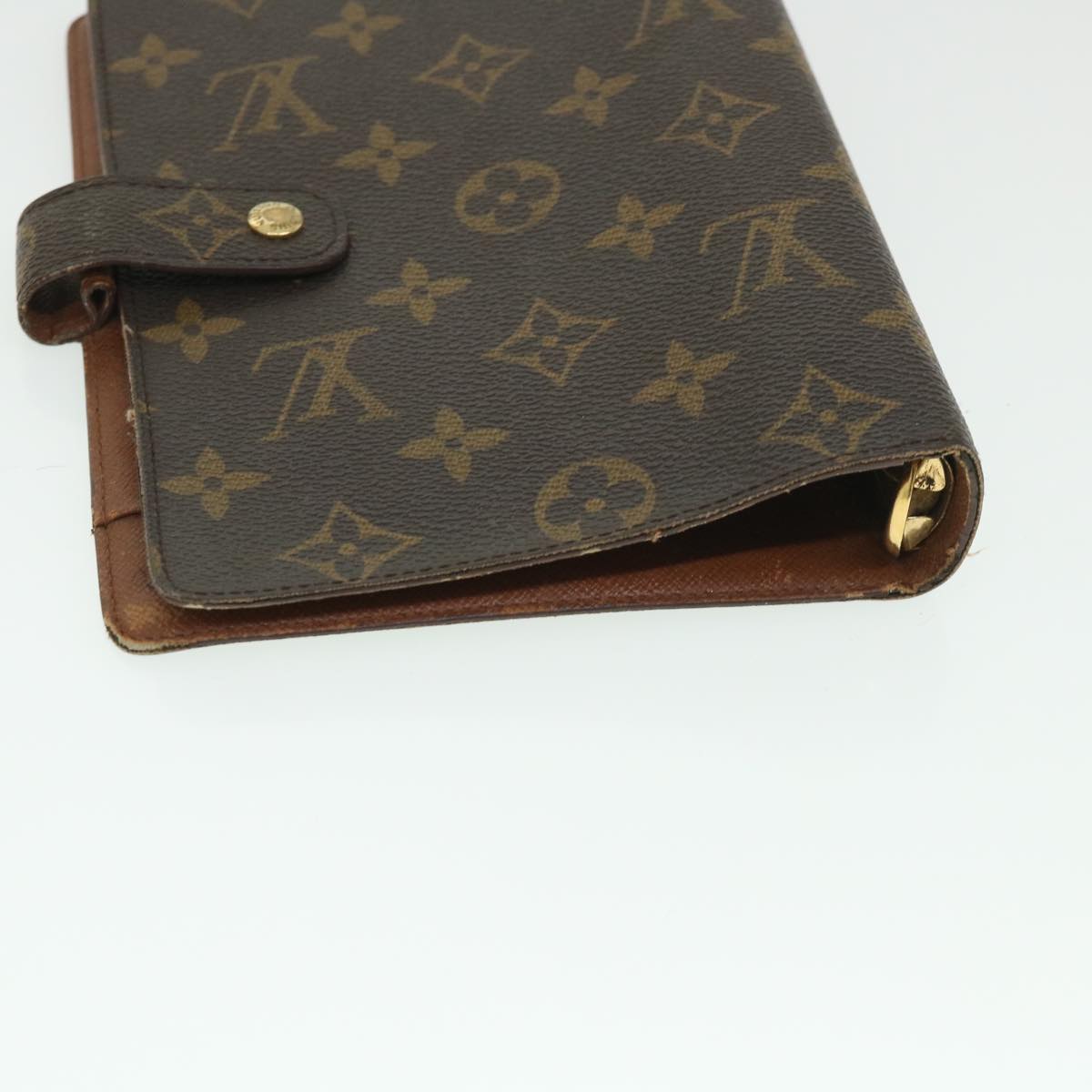 LOUIS VUITTON Monogram Agenda MM Day Planner Cover R20105 LV bs8262