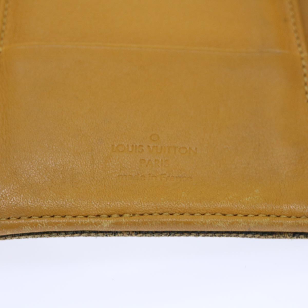 LOUIS VUITTON Monogram Denim Portefeuille Amelia Wallet Blue M95511 bs8291