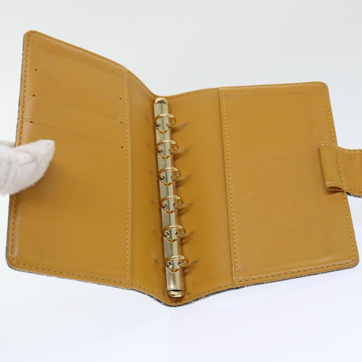 LOUIS VUITTON Monogram Denim Agenda PM Day Planner Cover R20010 LV bs8292