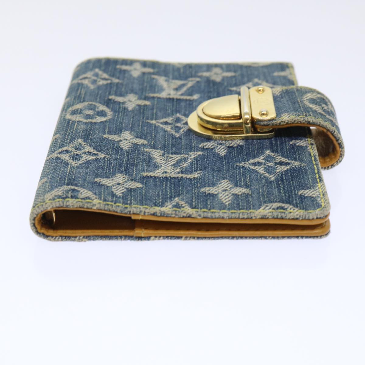LOUIS VUITTON Monogram Denim Agenda PM Day Planner Cover R20010 LV bs8292