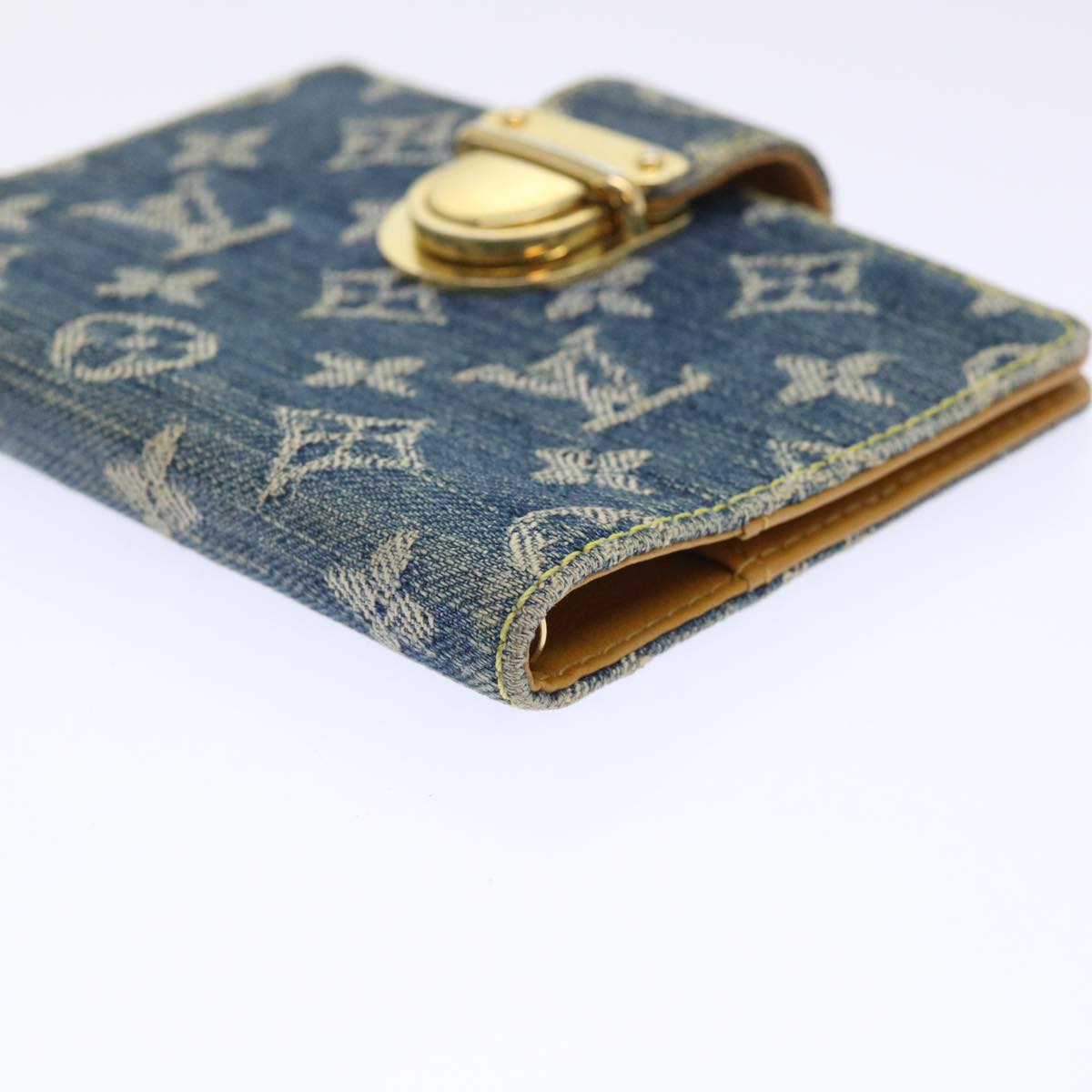 LOUIS VUITTON Monogram Denim Agenda PM Day Planner Cover R20010 LV bs8292