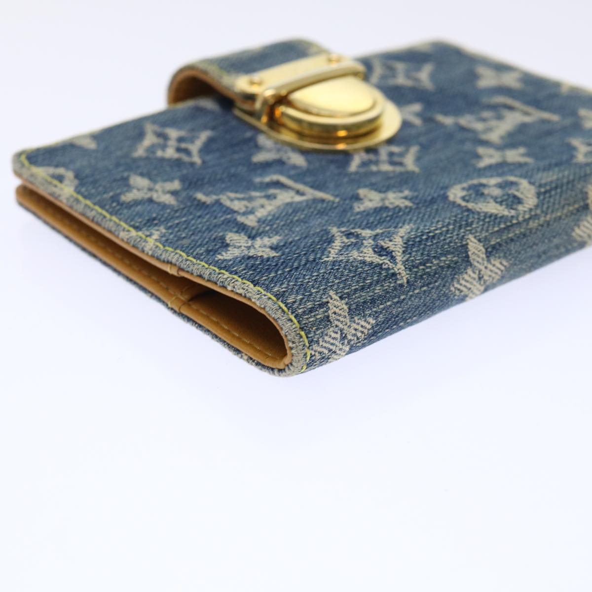 LOUIS VUITTON Monogram Denim Agenda PM Day Planner Cover R20010 LV bs8292