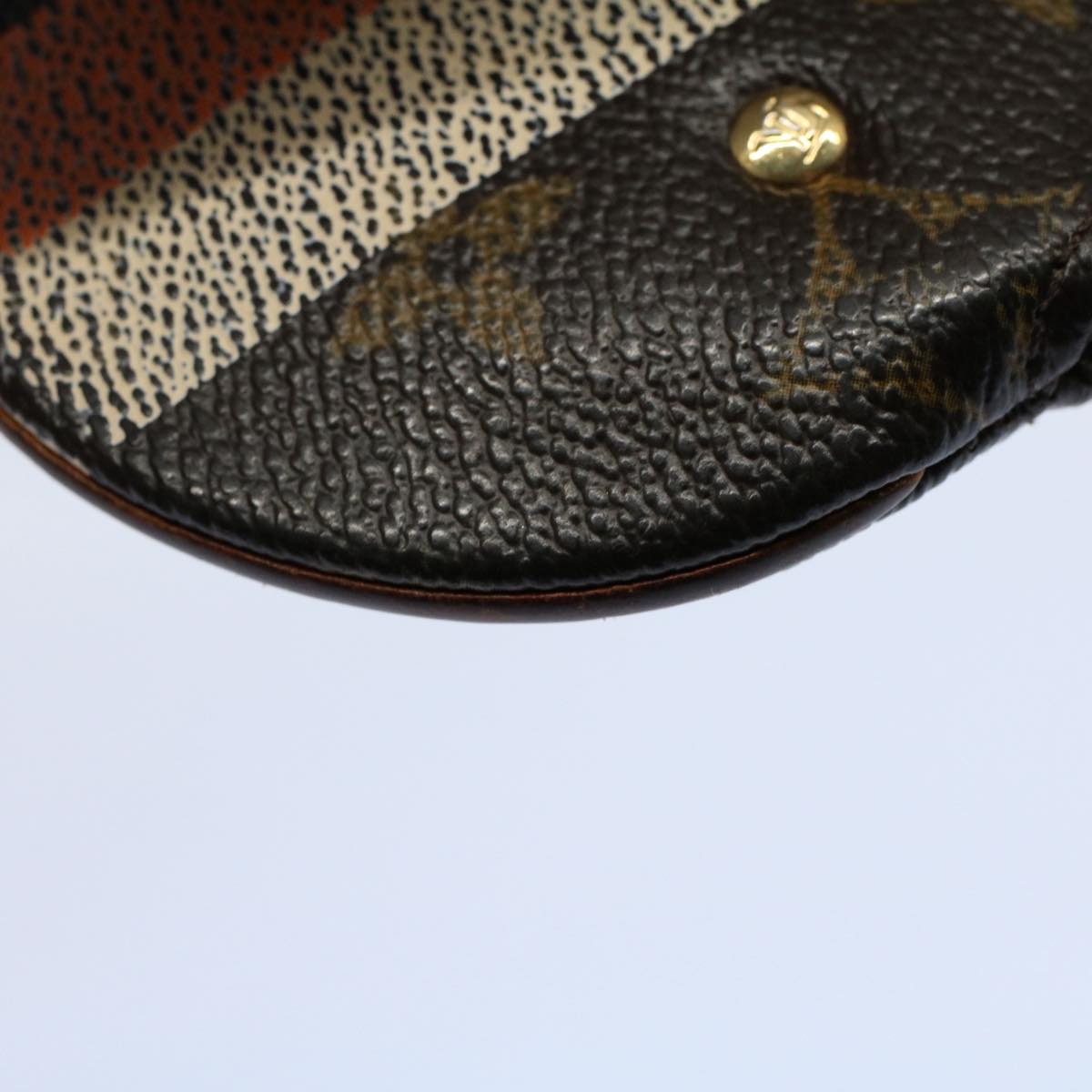 LOUIS VUITTON Monogram Groom Porte Monnaie Coin Purse M60037 LV bs8312