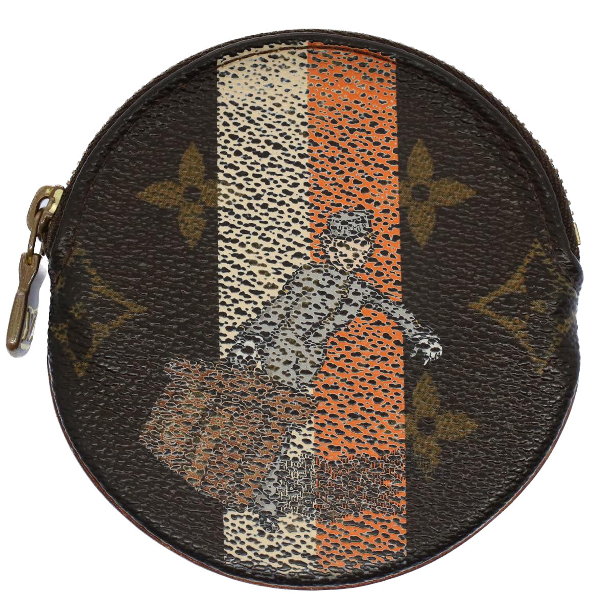 LOUIS VUITTON Monogram Groom Porte Monnaie Coin Purse M60037 LV bs8312