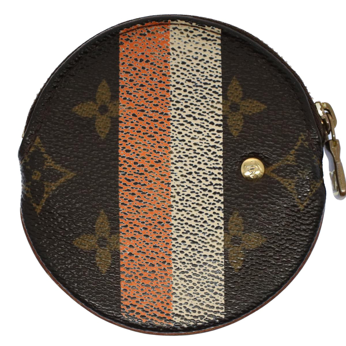 LOUIS VUITTON Monogram Groom Porte Monnaie Coin Purse M60037 LV bs8312
