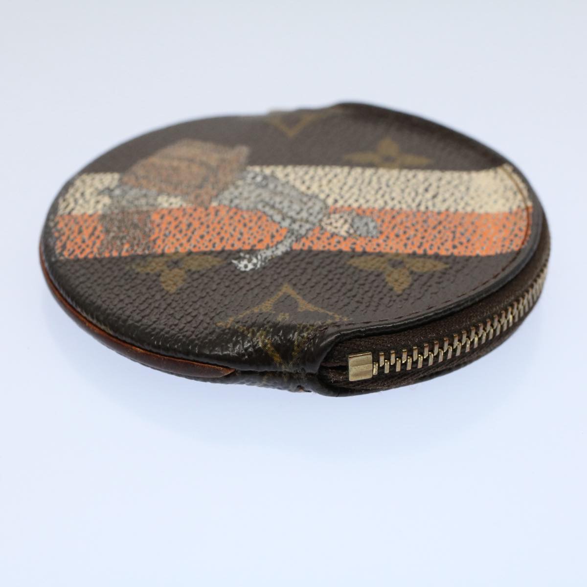 LOUIS VUITTON Monogram Groom Porte Monnaie Coin Purse M60037 LV bs8312