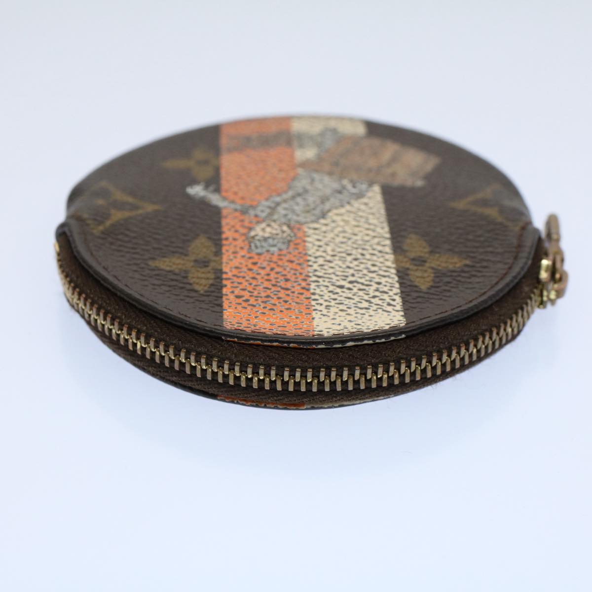 LOUIS VUITTON Monogram Groom Porte Monnaie Coin Purse M60037 LV bs8312