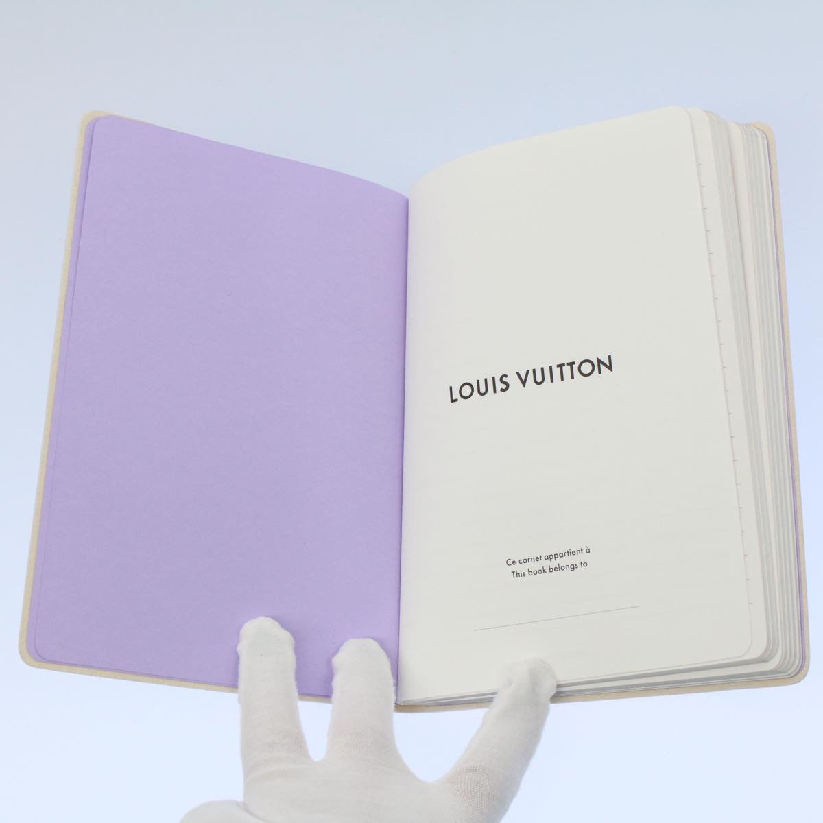 LOUIS VUITTON Escal Kai Eclamance Note Cover Purple Pink GI0487 LV bs8329