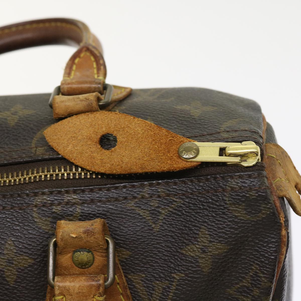 LOUIS VUITTON Monogram Speedy 25 Hand Bag M41528 LV bs8330