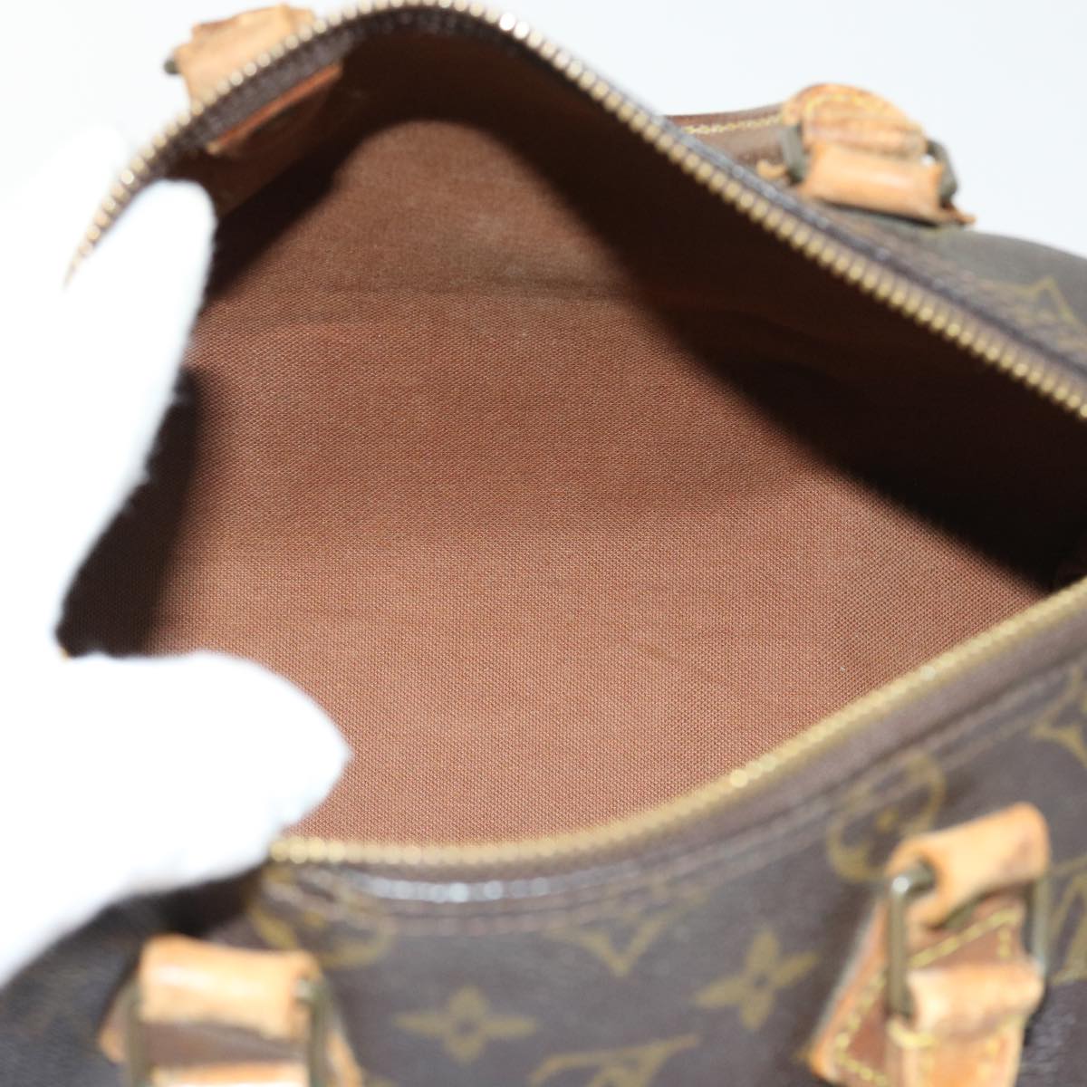 LOUIS VUITTON Monogram Speedy 25 Hand Bag M41528 LV bs8330