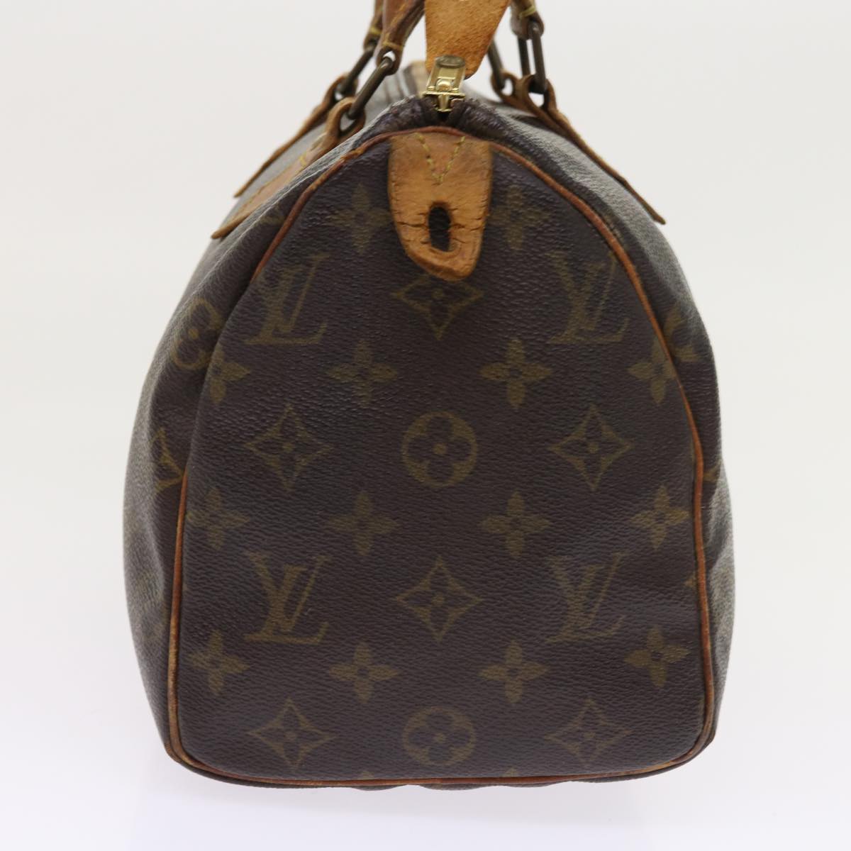 LOUIS VUITTON Monogram Speedy 25 Hand Bag M41528 LV bs8330