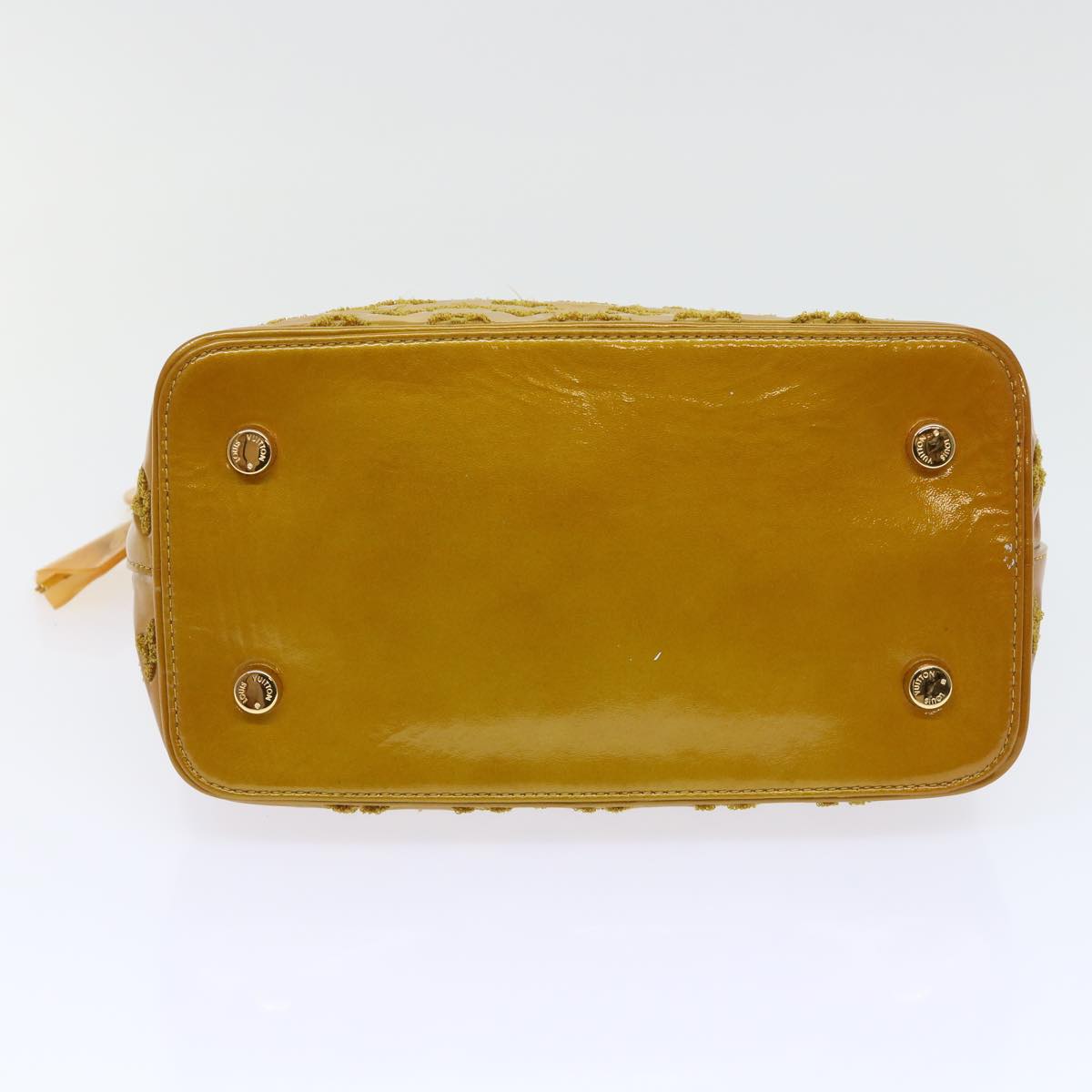 LOUIS VUITTON Fascination Lockit Booklet Bag Gold Tone M40602 LV bs8345