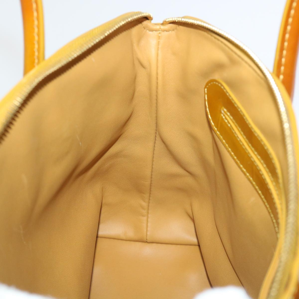 LOUIS VUITTON Fascination Lockit Booklet Bag Gold Tone M40602 LV bs8345
