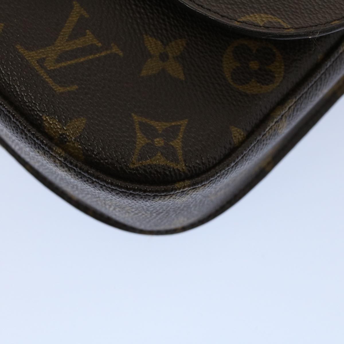 LOUIS VUITTON Monogram Saint Cloud MM Shoulder Bag M51243 LV bs8349