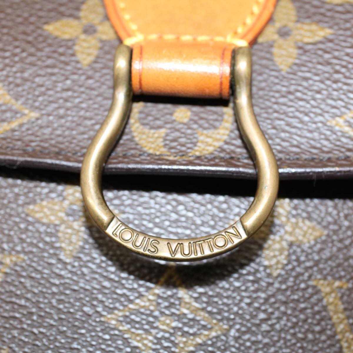 LOUIS VUITTON Monogram Saint Cloud MM Shoulder Bag M51243 LV bs8349