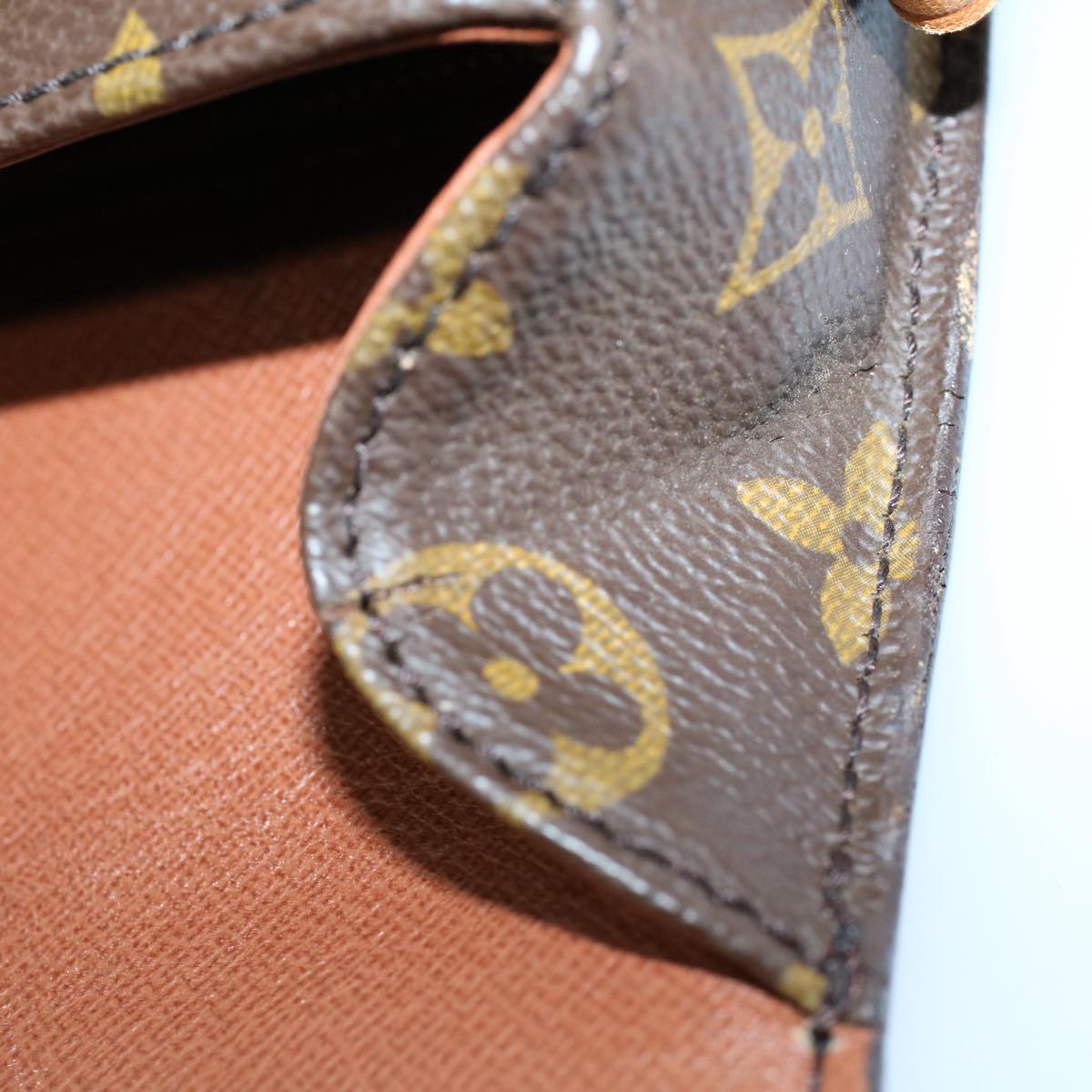 LOUIS VUITTON Monogram Saint Cloud MM Shoulder Bag M51243 LV bs8349