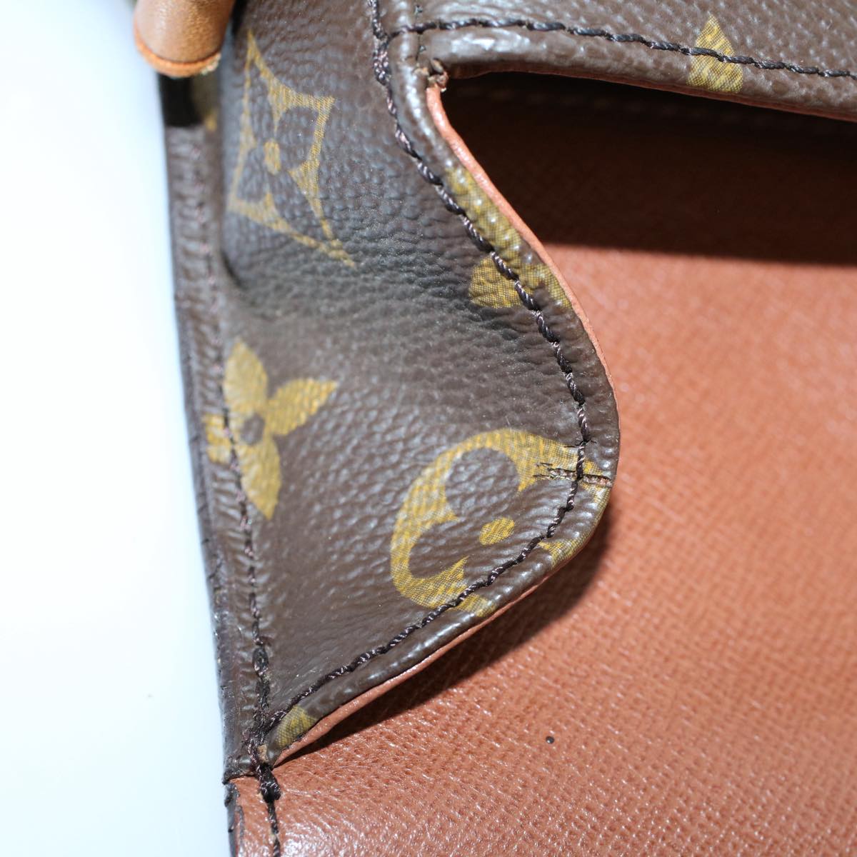 LOUIS VUITTON Monogram Saint Cloud MM Shoulder Bag M51243 LV bs8349