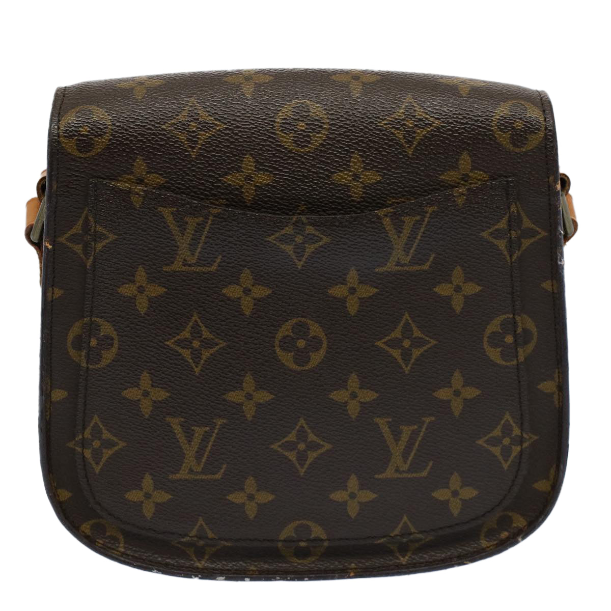 LOUIS VUITTON Monogram Saint Cloud MM Shoulder Bag M51243 LV bs8349