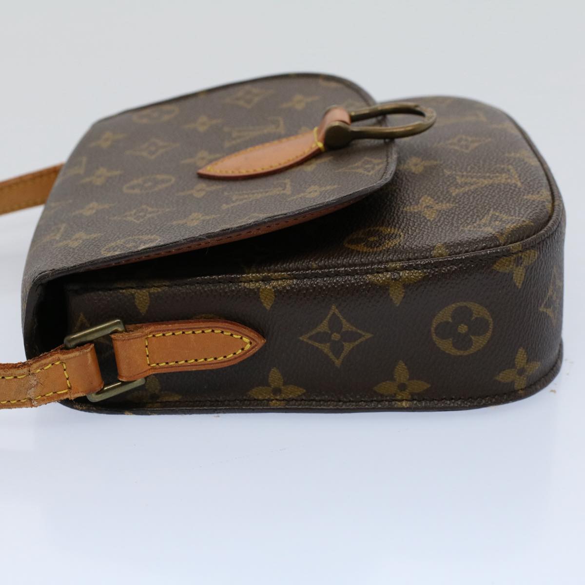 LOUIS VUITTON Monogram Saint Cloud MM Shoulder Bag M51243 LV bs8349