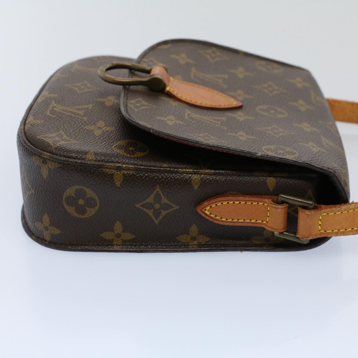LOUIS VUITTON Monogram Saint Cloud MM Shoulder Bag M51243 LV bs8349