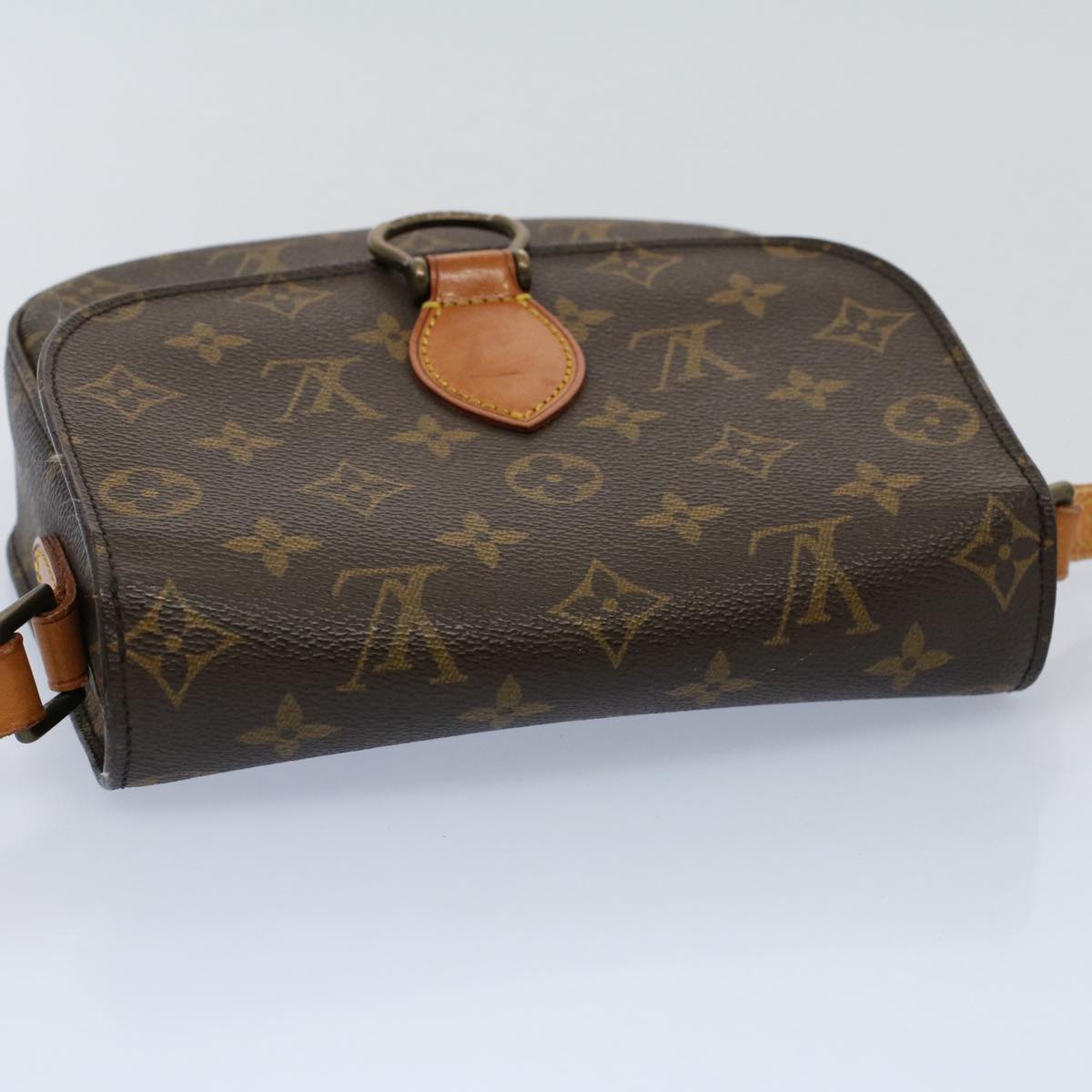 LOUIS VUITTON Monogram Saint Cloud MM Shoulder Bag M51243 LV bs8349