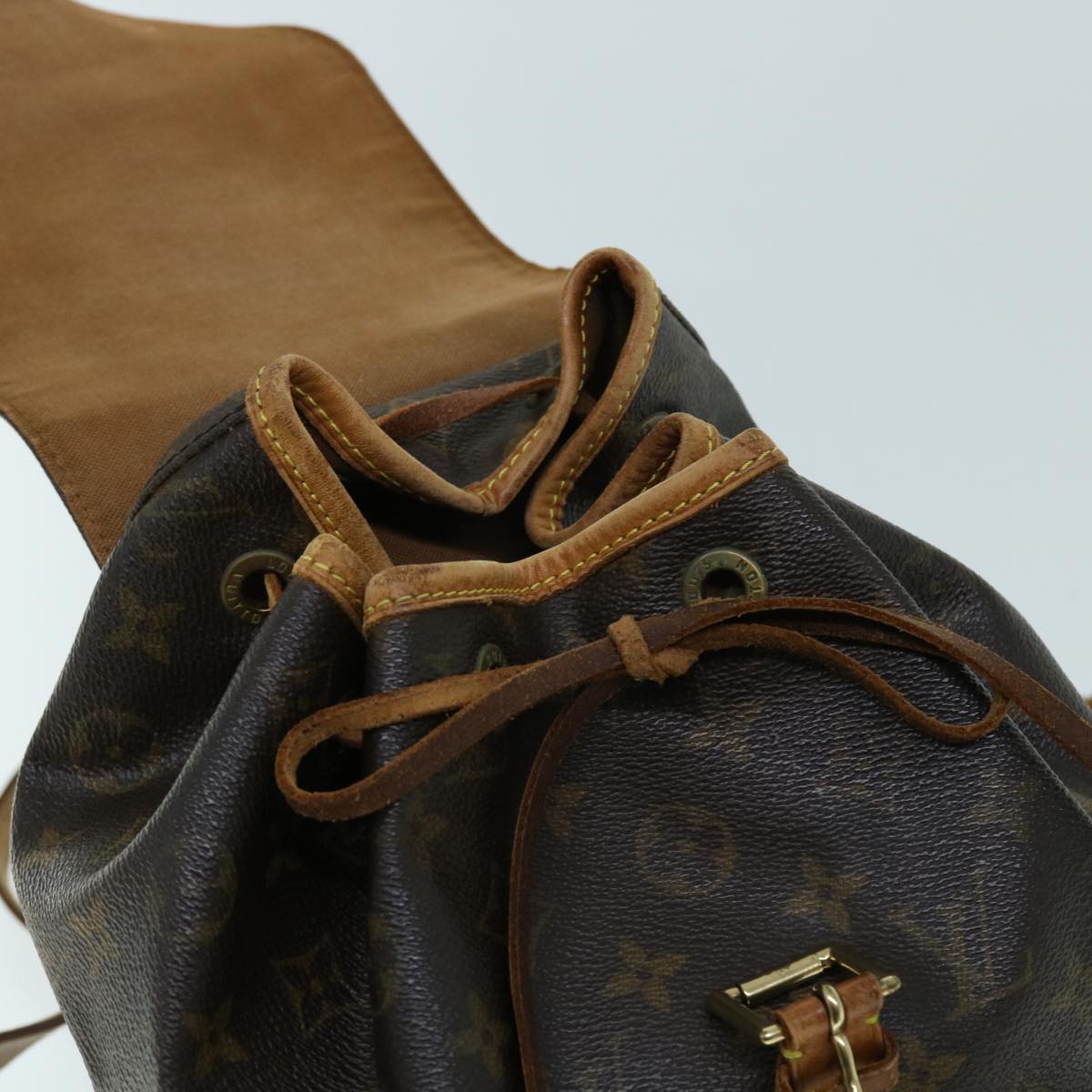 LOUIS VUITTON Monogram Montsouris MM Backpack M51136 LV bs8369