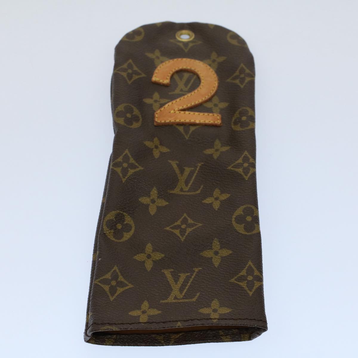 LOUIS VUITTON Monogram Golf Head Cover Pouch No.1,2,3 LV bs8371