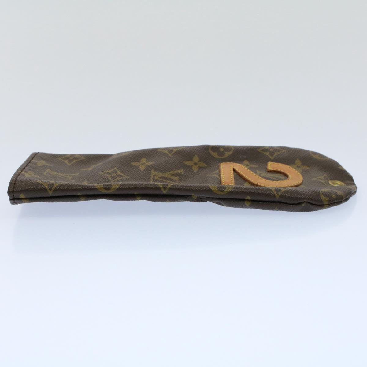 LOUIS VUITTON Monogram Golf Head Cover Pouch No.1,2,3 LV bs8371
