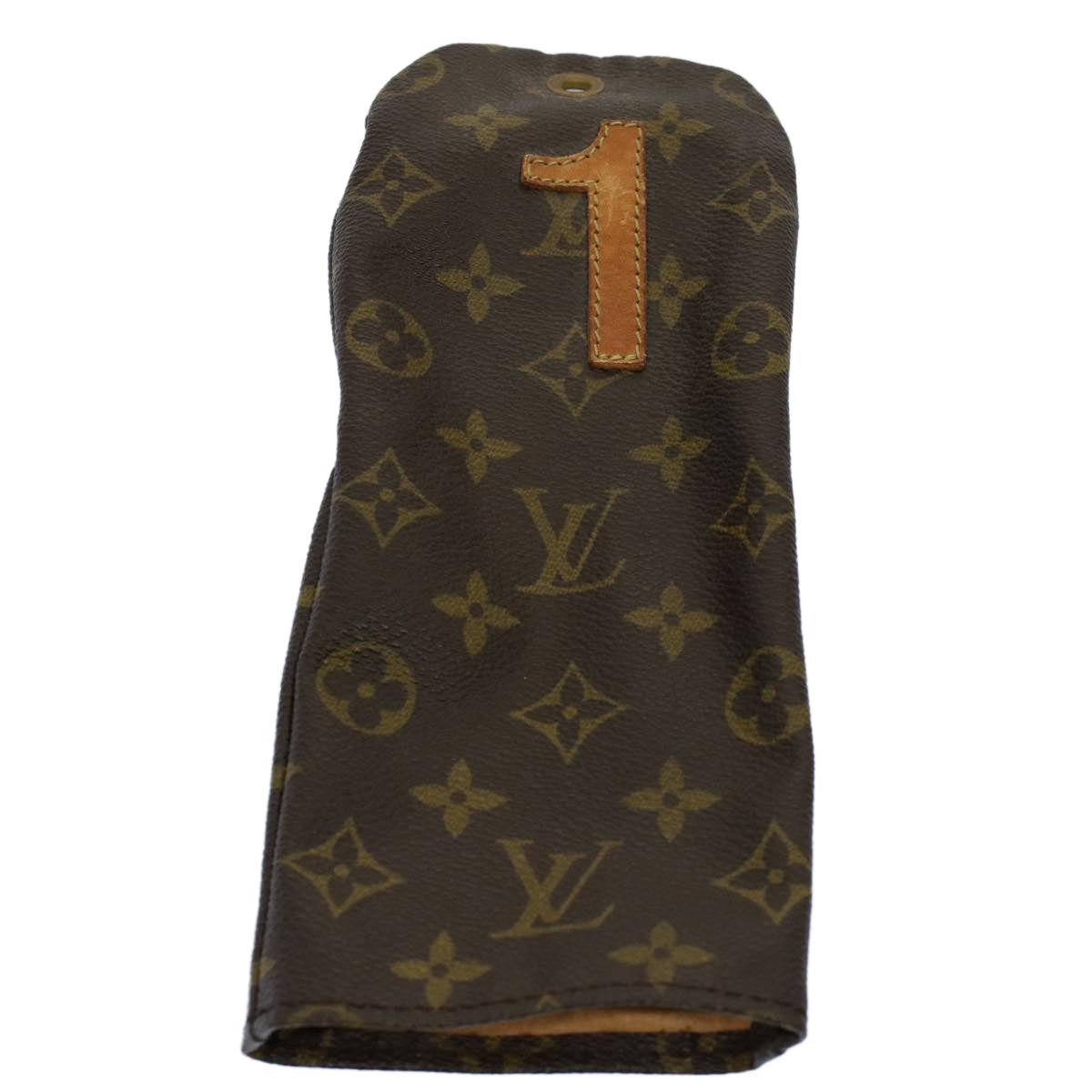 LOUIS VUITTON Monogram Golf Head Cover Pouch No.1,2,3 LV bs8371
