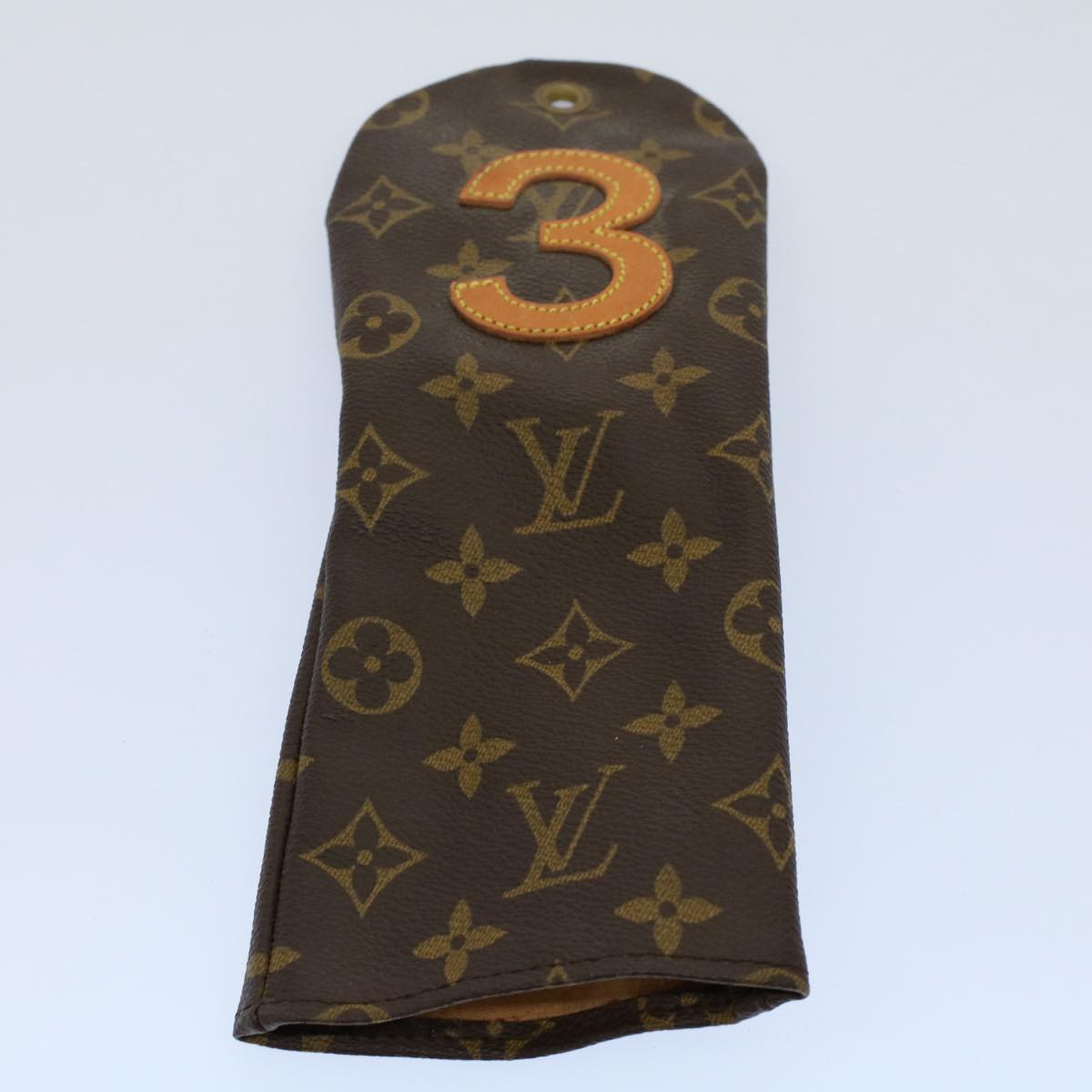 LOUIS VUITTON Monogram Golf Head Cover Pouch No.1,2,3 LV bs8371