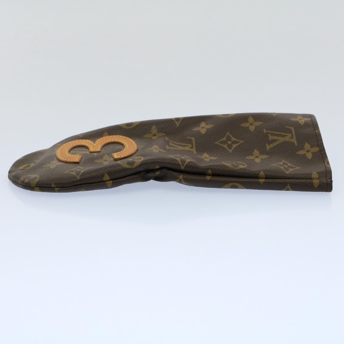 LOUIS VUITTON Monogram Golf Head Cover Pouch No.1,2,3 LV bs8371