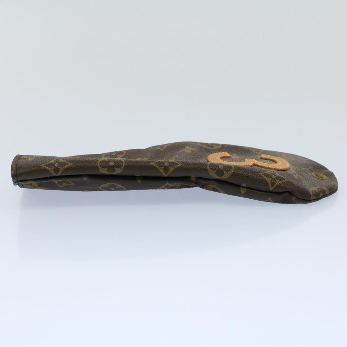 LOUIS VUITTON Monogram Golf Head Cover Pouch No.1,2,3 LV bs8371