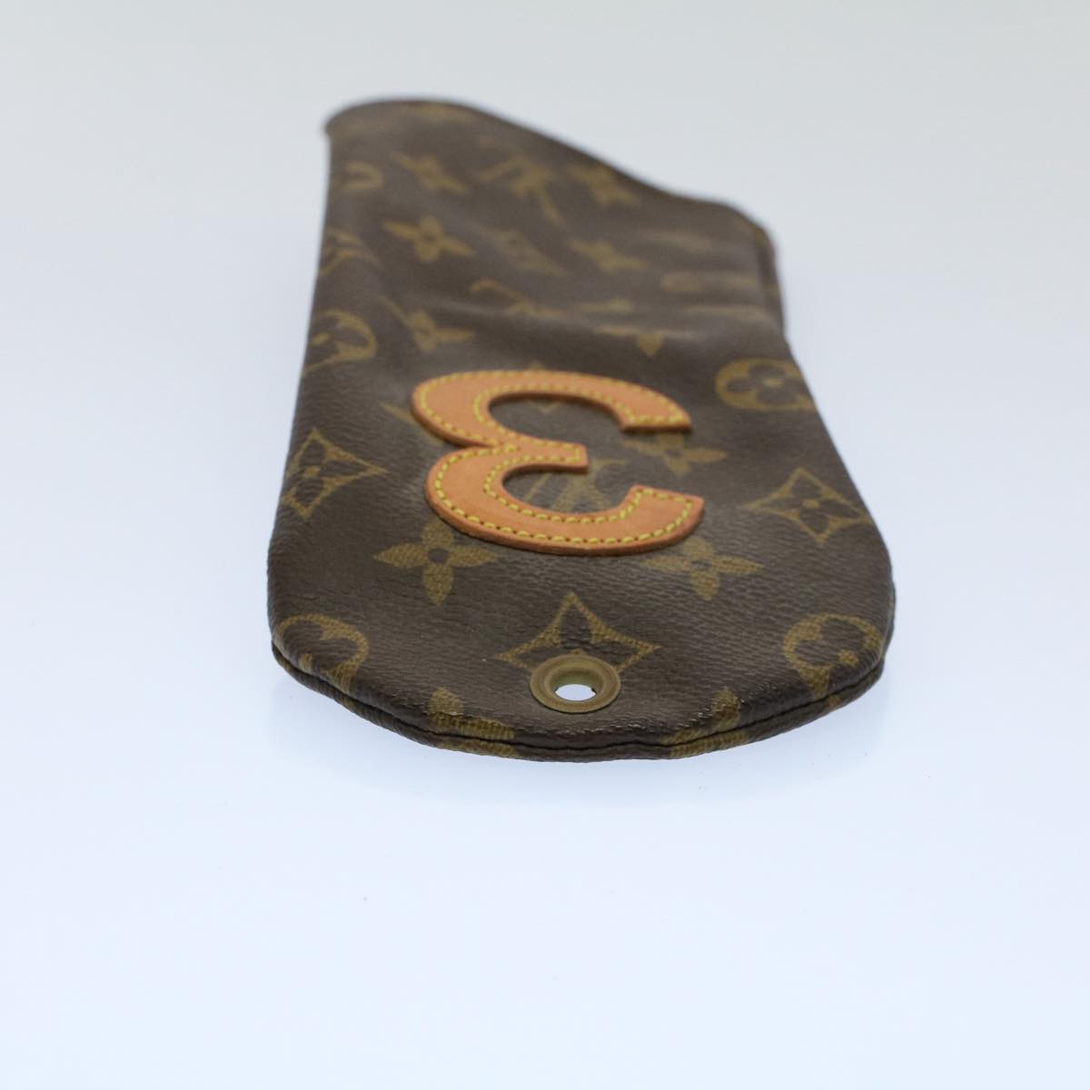 LOUIS VUITTON Monogram Golf Head Cover Pouch No.1,2,3 LV bs8371