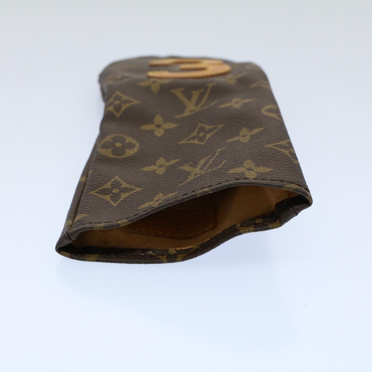 LOUIS VUITTON Monogram Golf Head Cover Pouch No.1,2,3 LV bs8371