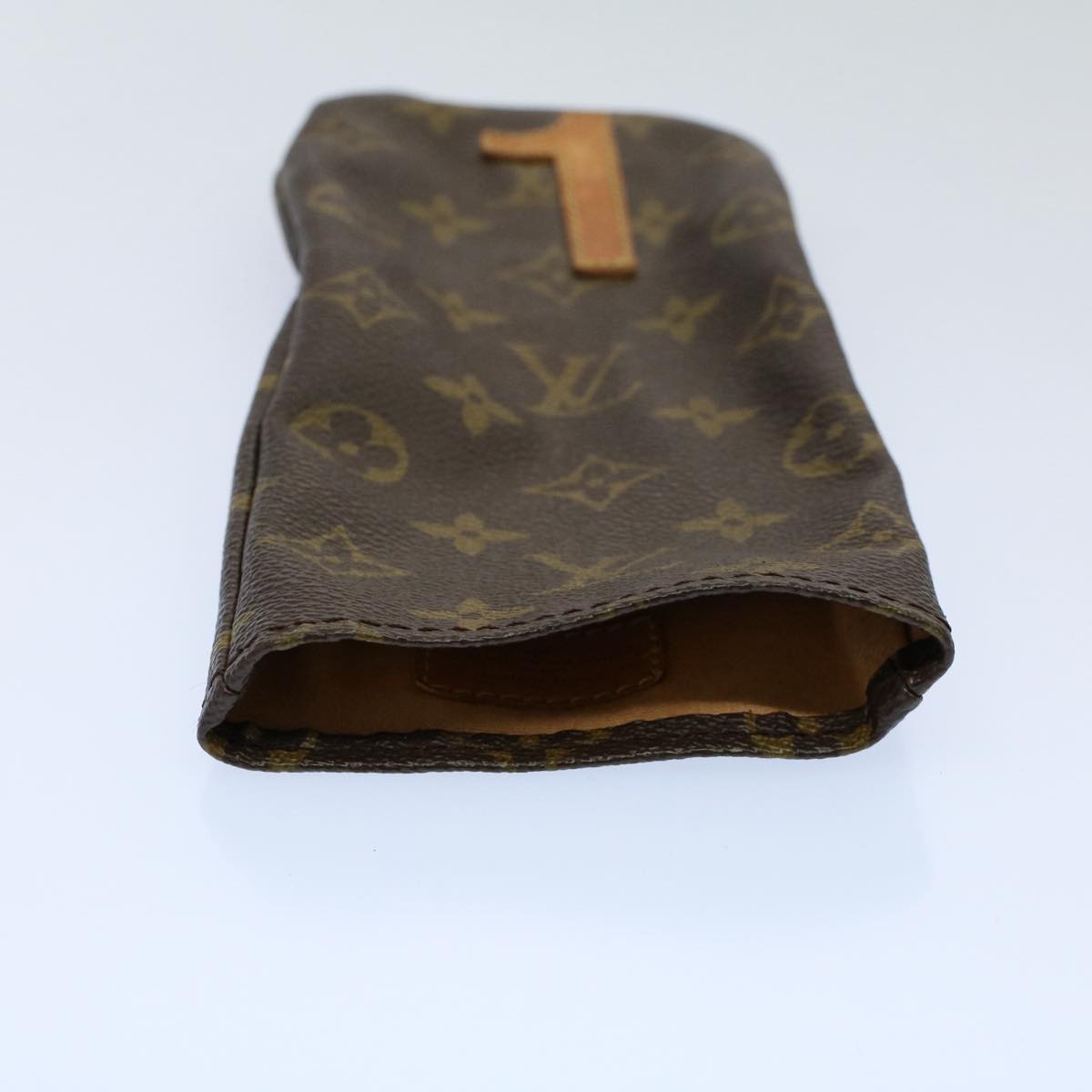 LOUIS VUITTON Monogram Golf Head Cover Pouch No.1,2,3 LV bs8371
