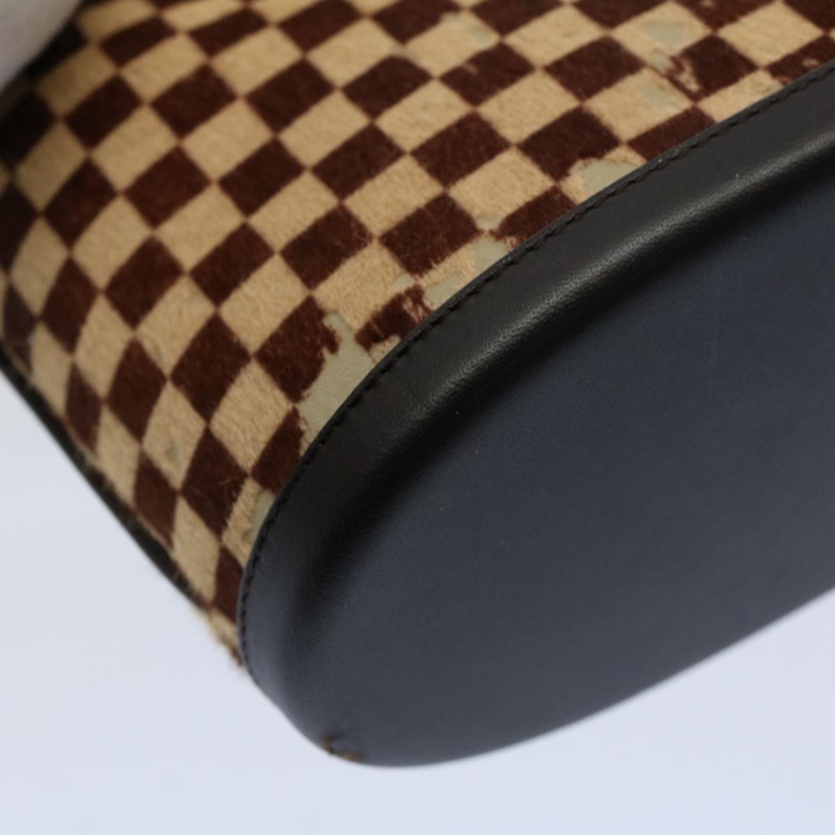 LOUIS VUITTON Damie Sovage Impala Hand Bag Brown M92133 LV bs8374