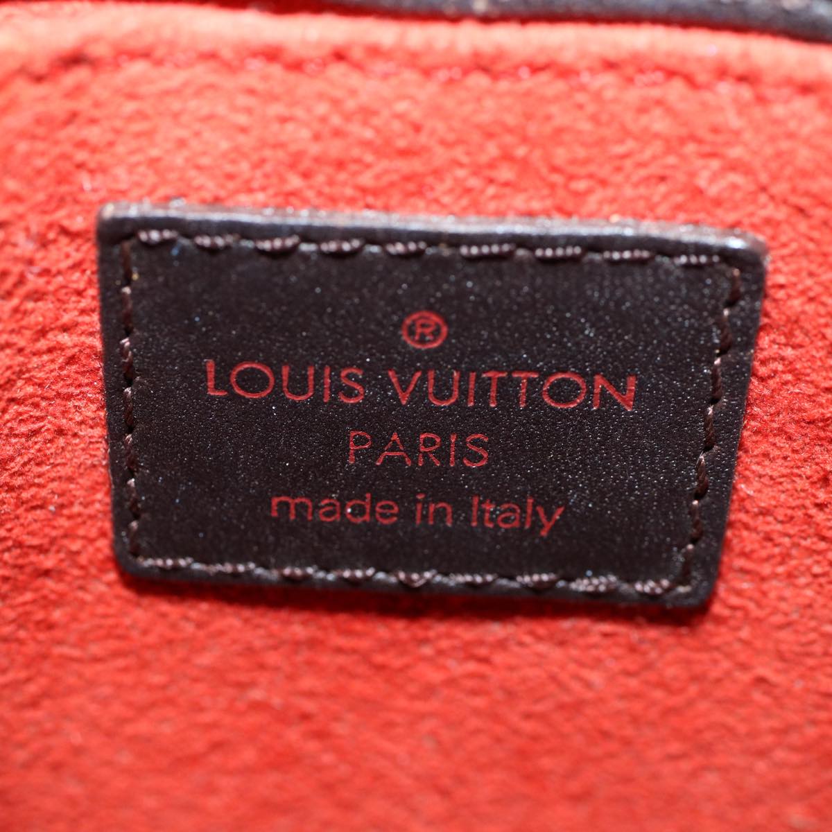LOUIS VUITTON Damie Sovage Impala Hand Bag Brown M92133 LV bs8374