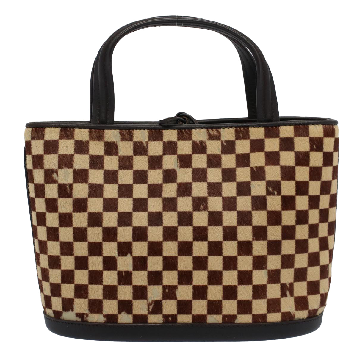 LOUIS VUITTON Damie Sovage Impala Hand Bag Brown M92133 LV bs8374