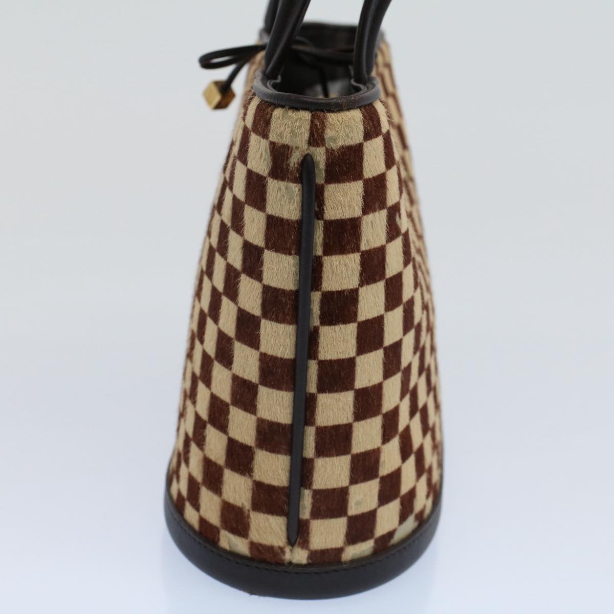 LOUIS VUITTON Damie Sovage Impala Hand Bag Brown M92133 LV bs8374