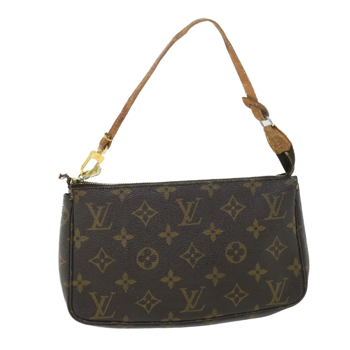 LOUIS VUITTON Monogram Pochette Accessoires Pouch M51980 LV bs8375
